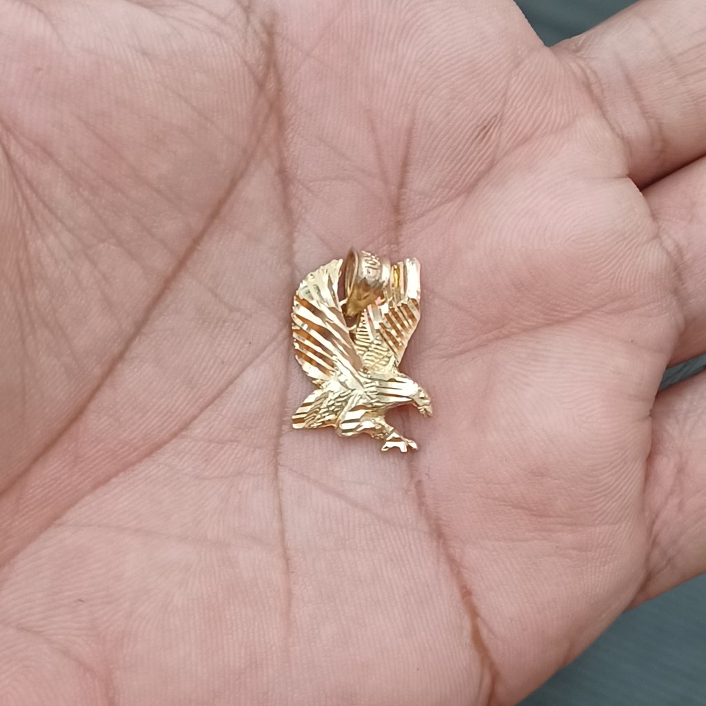 10kt Real Gold Eagle Pendant 269$